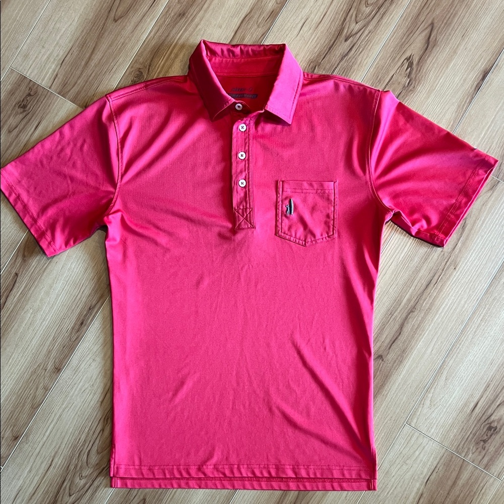johnnie-O Vibrant Red Polo Shirt